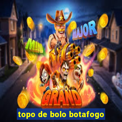 topo de bolo botafogo